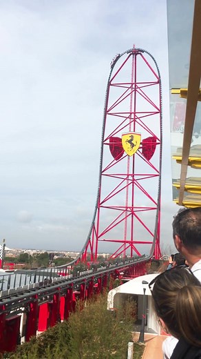 🙌🏼🙌🏼🙌🏼 🎢 Red Force 🎡 Ferrari Land @portaventuraworld 📍 Salou, Spain ⚙️ Intamin @intaminofficial ⏱️ 180 kmh / 111,8 mph 📏 112 m. / 367 ft. 📆 2017 📸 @coaster_moments #rollercoaster #ferrariland #ferrari #montañarusa #achterbahn #rollercoasters #coasters #themepark #portaventura #thrill #thrillride #amusementpark #redforce #redforceferrariland #fun #speed #intamin #launch #lsm #lsmlaunch #acceleration #height #adrenaline #coasterlovers #rollercoastersoftiktok #coastersoftiktok #teamfear