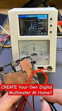 CREATE Your Own Digital Multimeter At Home