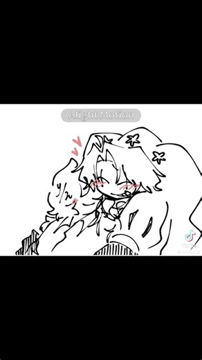 MC dances for Pierrot and Harlequin #tfc #thefeakcircus #art #animation #fypシ゚viral #alightmotion