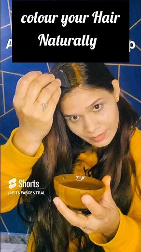 🤩 Epic DIY Hair Transformation: Beetroot Henna Dye! | How to Color Hair Easily #shorts #haircare
