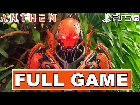 (PS5) ANTHEM 2025 Gameplay FULL GAME | Realistic Graphics Gameplay - No Commentary