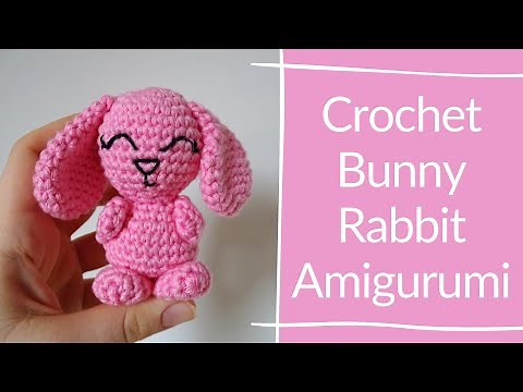 Easy Crochet Bunny Rabbit (FREE PATTERN) | How to Crochet Amigurumi