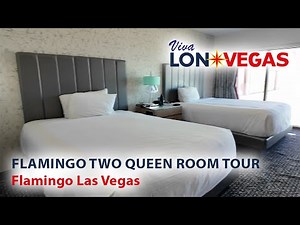 Flamingo two queen room tour, Flamingo Las Vegas - May 2025
