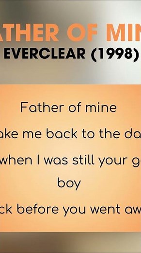 #Everclear #FatherofMine Father's Day 2026 #Shorts #KeysToTheCastleMusic