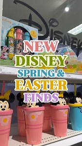 8K views · 434 reactions | Comment DISNEY for a direct link  Must be following me to receive links. How cute are all of these new Disney finds?! I love the Stitch in an egg! So cute and the @zakdesigns Mickey and Minnie cups are adorable. Send to a mama or dad who needs these for their kids Easter/spring baskets. Target Partner Targetfinds Target deals Disney finds Disney Easter New at Target Target Pursuit | Target Pursuit | Facebook