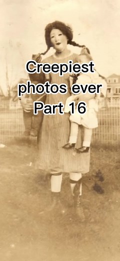 CREEPY!! 😱 #creepy #disturbing #unsettling #creepyphotos #creepyvideos #history #creepy #fyp #foryoupage #trending #viral #blowupovernight CREEPIEST PHOTOS EVER PART 16
