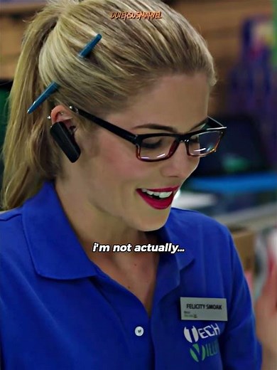 Felicity and Oliver meet Ray Palmer for the first time 😂 #shorts