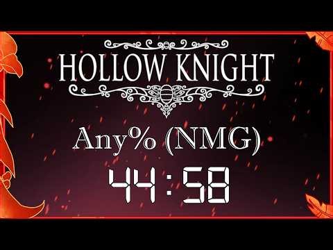 Hollow knight - Any% (No Major Glitches) speedrun in 44:58