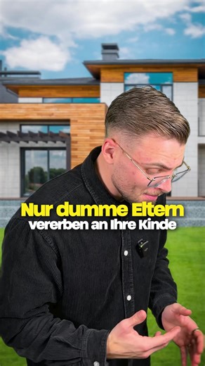 ❌ Mache nicht diesen Fehler Viele warten aufs Erbe – dabei ist der Kauf mit Verkäuferdarlehen oft die clevere Steuer- & Vermögensstrategie 👀 👉 Haus ERBEN: ❌ Keine Abschreibung (AfA) ❌ Erbschaftsteuer möglich ❌ Vermögen erst später nutzbar 👉 Haus KAUFEN (Verkäuferdarlehen): ✅ Kaufpreis = neue AfA ✅ Zinsen als Werbungskosten absetzbar ✅ Eltern erhalten monatliches Einkommen ✅ Frühzeitig Vermögen aufbauen 📉 Ergebnis: Mehr Steuervorteile, mehr Kontrolle, mehr Cashflow ⚠️ Aber Achtung: Gestaltung