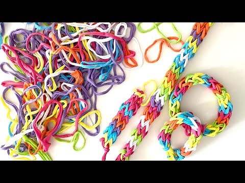 Finger Knitting with Craft Loops