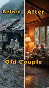 Young Man Builds New Home for Poor Old Couple ❤️ Emotional Before After