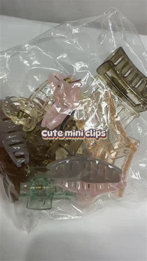 Clip it cute! 💕 These Small Hair Claw Clips are the perfect blend of trendy and practical—tiny but mighty for your everyday slay! 🦋 #hairclip #miniclip #hairstyle #clawclip #clawcliphairstyles