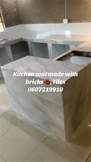 Masakhane House: Brick Kitchen Unit & Tile Design