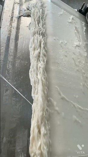 Raw Noodles Making