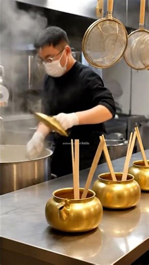 How Japan Makes & Serves Udon in a Kettle #Udon #Shorts #JapaneseFood #KettleUdon #foodie