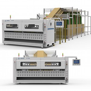 [Hot Item] Aopack Continuous Fanfold Cardboard Shipping Box Carton Making Machine