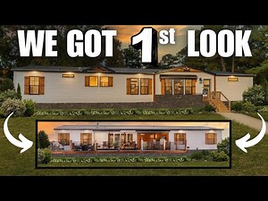 A BREATHTAKING first look at the "FarmLuxe" series prefab house! This home is CHARMING!