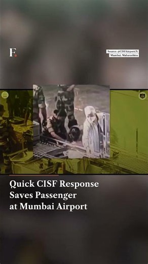 Quick CISF Response Saves Passenger at Mumbai Airport | N18G