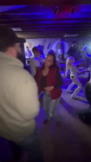 Enjoying Zydeco Music with Cousin at a Creole Party