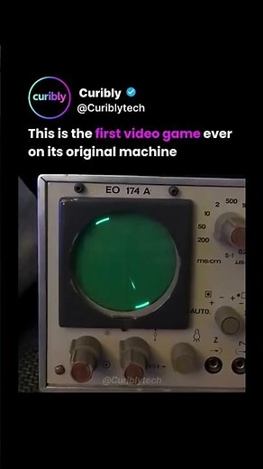 THIS IS THE FIRST VIDEO GAME EVER CREATED