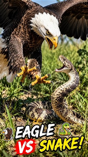 🦅 BALD EAGLE vs GOPHER SNAKE! 😱 The Snake Fought Back!#BaldEagle #GophrSnake #EagleVsSnake #Wildlife