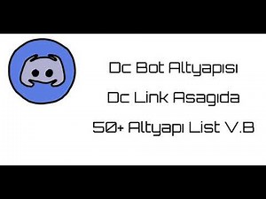 Discord Altyapıları 50+ Altyapı List V.B