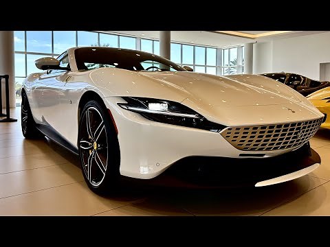 2023 Ferrari Roma - Sound, Interior and Exterior in Detail