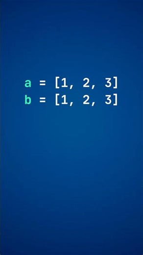 These Python lists look identical 👀Two Python lists can look the same but behave differently.#python