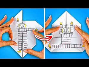 Tolle Papierbastelarbeiten, um deine Freunde zu beeindrucken!