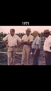 🚧 Roy Disney takes a helicopter ride over the construction happening at the Magic Kingdom 🏰 #1970s #waltdisneyworld #construction #throwback #constructionsite #disneyworld #florida #orlando #disney #roydisney | Days Gone Disney