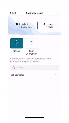 Hydrawise App: View Offline Controllers