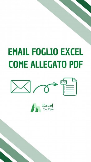 12K views · 144 reactions | Vuoi inviare fogli Excel come allegati PDF via email?  Scopri come Excel ti facilita la vita, rendendo l'invio dei file più semplice che mai! #excelconmike #excelacademy #exceltips #excel #funzionalitàexcel #mastroexcel #excelexpert #imparaexcelconme #excel #microsoftexcel #microsoft365 #EmailPDF | Excel Con Mike | Facebook