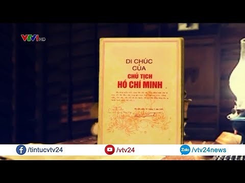 Di chúc của Chủ tịch Hồ Chí Minh: Sự kết tinh tư tưởng, đạo đức, phong cách Hồ Chí Minh | VTV24