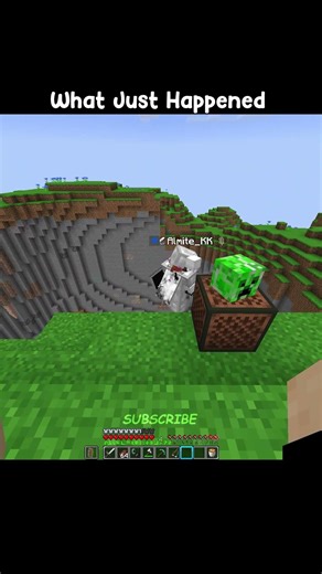 What Just Happened #minecraft