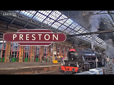 Steam Trains at Preston Railway Station