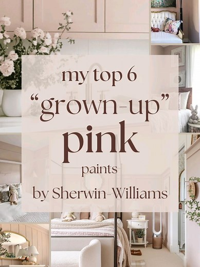 Sophisticated Pink Paints from Sherwin-Williams