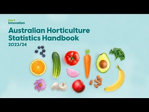 2023/24 Australian Horticulture Statistics Handbook webinar launch