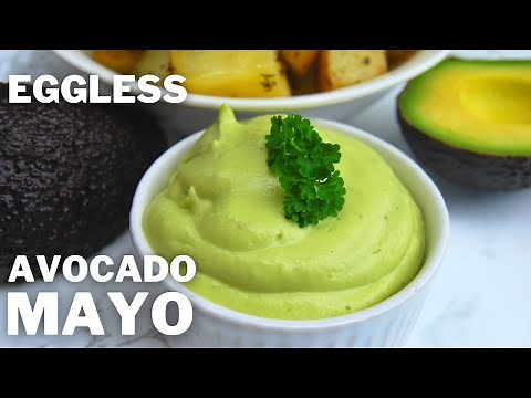 Avocado Mayonnaise Recipe made in 2 minutes!!!