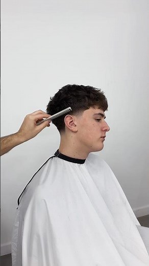 Styling a textured fringe haircut