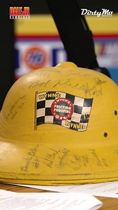 You won't believe some of the names that signed this racing relic. 🏛️🤯 📺 From the Dale Earnhardt Jr. Download: http://lite.spr.ly/60031IaH | Dale Jr.'s Dirty Mo Media