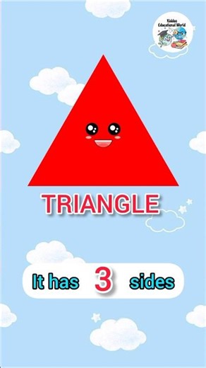 Shape Names 🔴🟨 || Learn Shape Names with Sides🟢🟦 || Shape Names for kids learning 🌞🍀