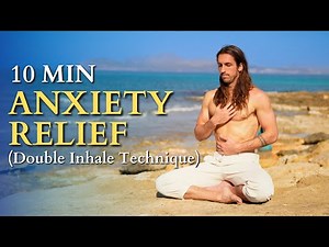 10 Minute Anxiety Relief Breathwork | Double Inhale Technique