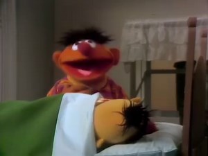Note how floppy and soggy-like ol' buddy Bert's arm is... | Muppet Wiki