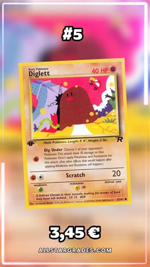 Top 10 Diglett Pokemon Cards!