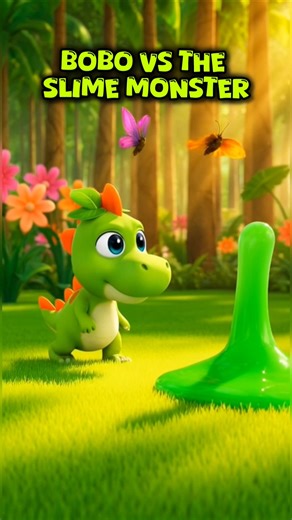 Bobo vs the Slime Monster #shorts #reels #viral #trending #explore #fyp #foryou #foryoupage #ytshort