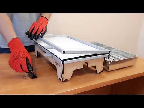 Home vacuum forming machine B-series 12"x18" (305x460mm)