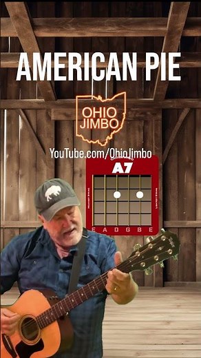 Guitar HACK way to Play “American Pie” on Guitar (Easy for Beginners!) | OhioJimbo