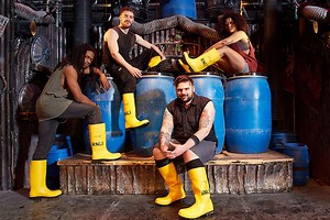 Stomp swap wheelie bins for charity's wellies | Official London Theatre
