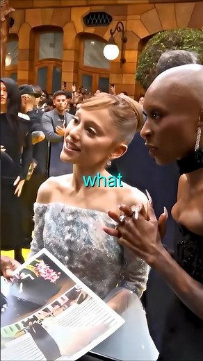 Cynthia Saves Ariana Grande In Wicked Premier 🥹❤️