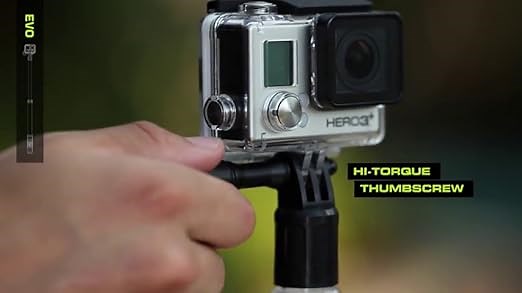 GoPole GPE-10 EVO 14-24\" Floating Extension Pole for GoPro Cameras (Transparent)